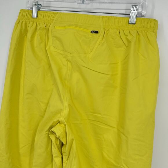 Men's Neon Yellow Nike Storm-Fit Nylon Windbreaker Track Pants Sz L 848915-729 - Picture 8 of 11